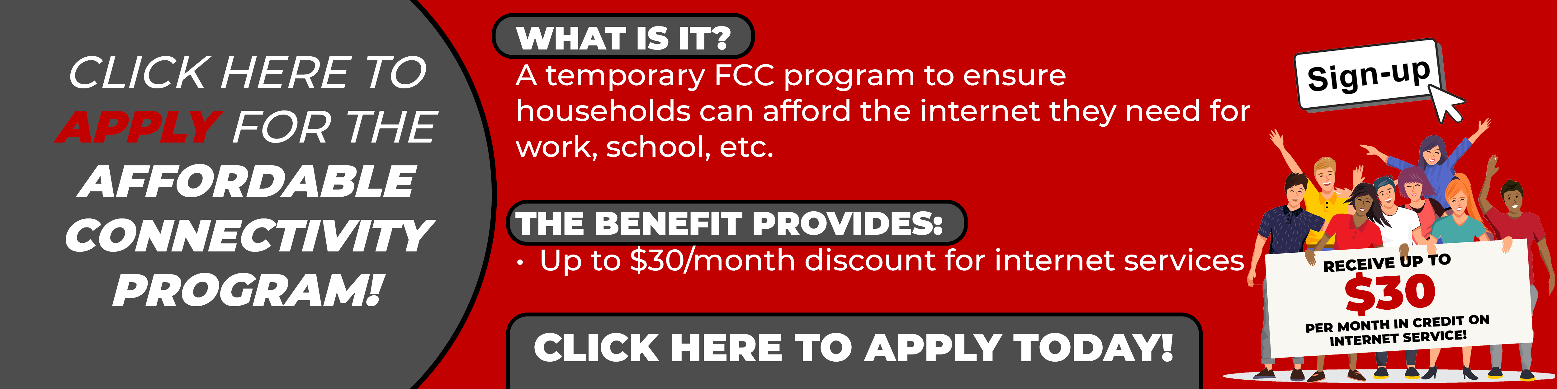 Affordable Connectivity Program Website Banner